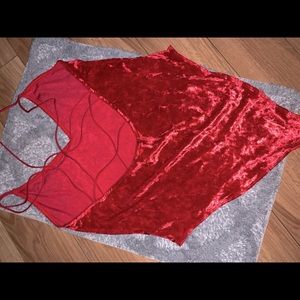 Red Velvet bodysuit